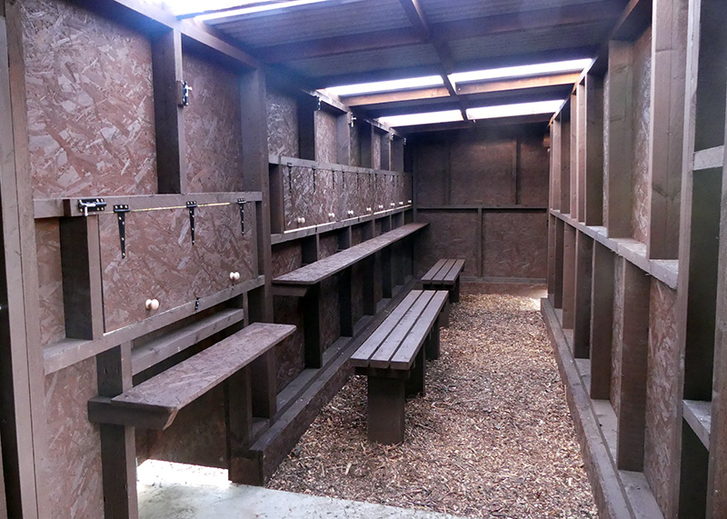 Manager's Garden Hide with Wheelchair Viewing Area